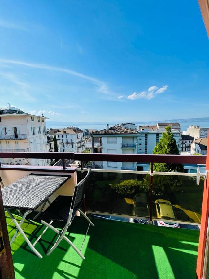F2 Pres Debarcadere, En Centre Ville, Des Thermes Evian Les Bains 2 Etoiles Exterior photo